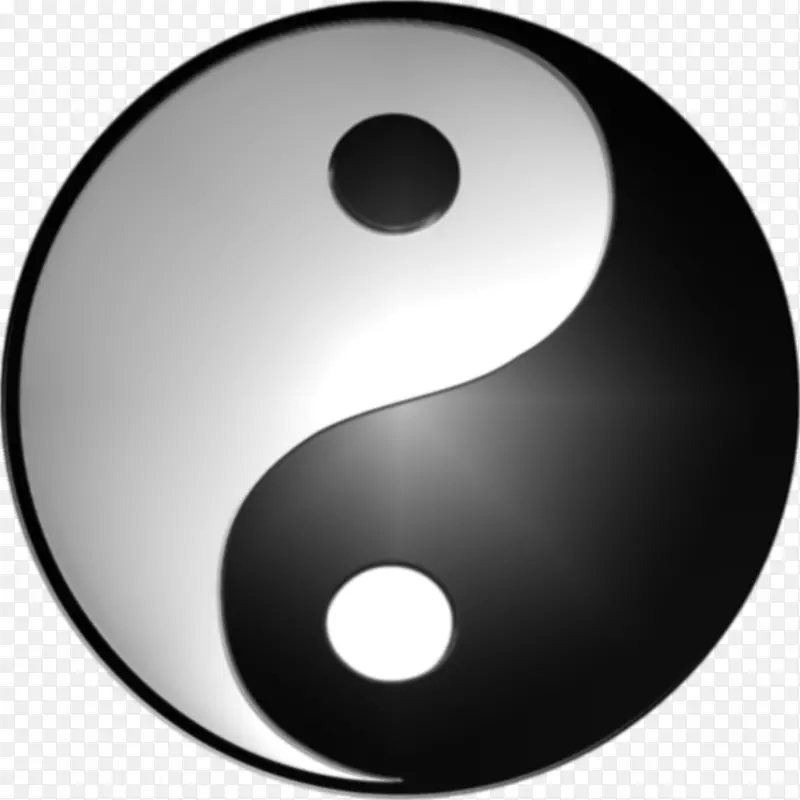 阴阳符号三维计算机图形学-阴阳