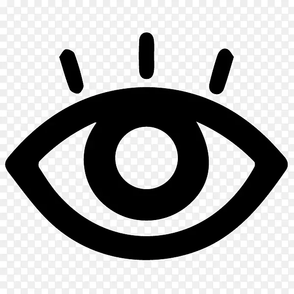 摄影计算机图标画纹身.眼睛