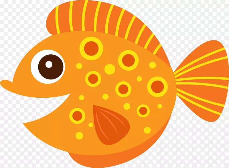 鱼食剪贴画-鱼
