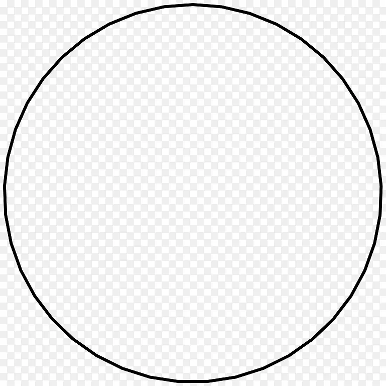 圆圈电脑图标剪贴画多边形