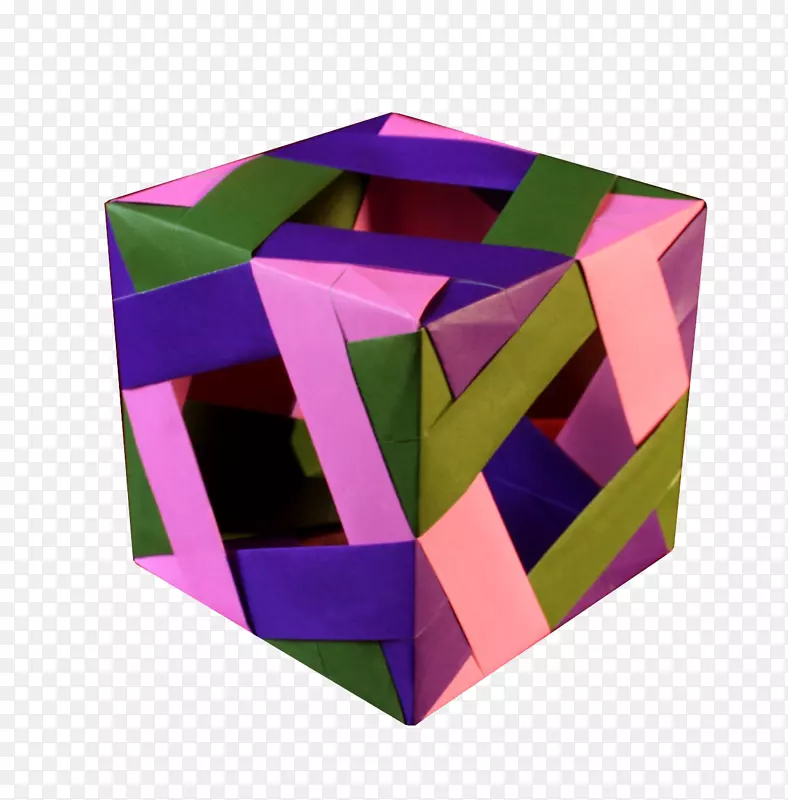 纸折纸多面体模组折纸立方体折纸
