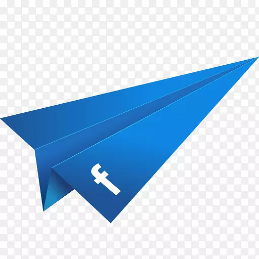 飞机facebook折纸电脑图标纸折纸