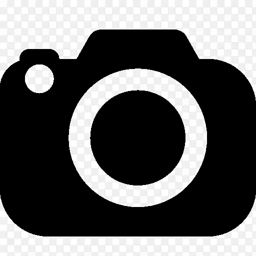 电脑图标摄像机摄影黑白相机