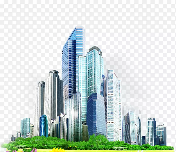 桌面壁纸绿色城市高清手机-迪拜