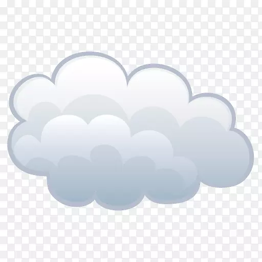 电脑图标闪电云
