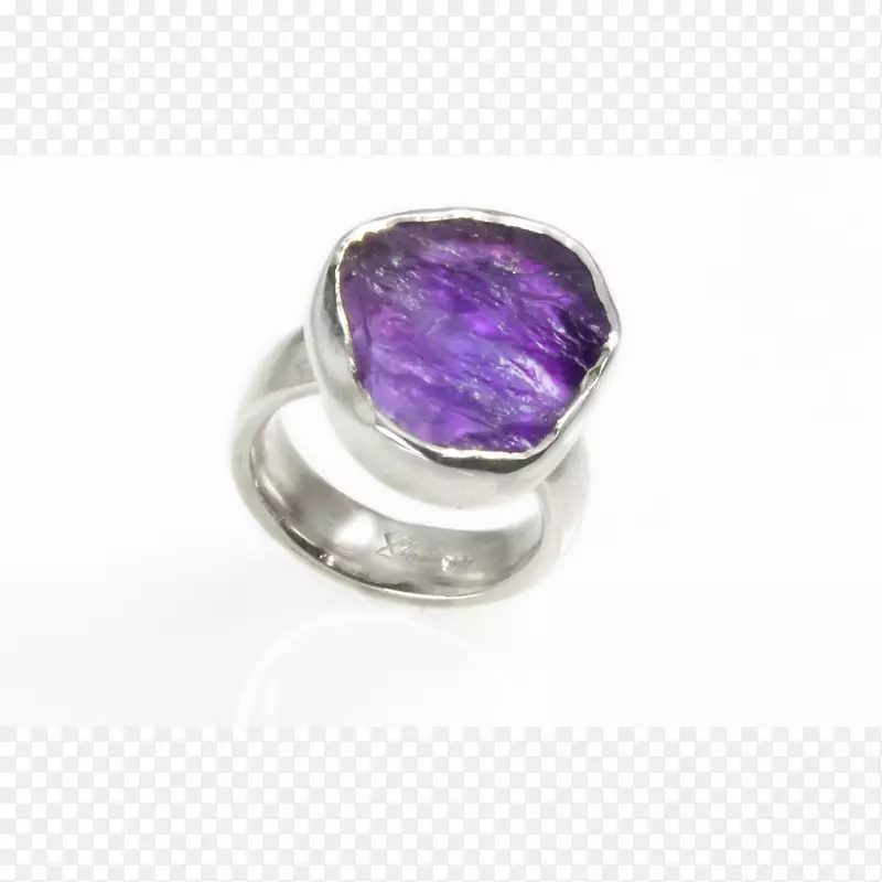 紫水晶宝石首饰耳环.紫水晶