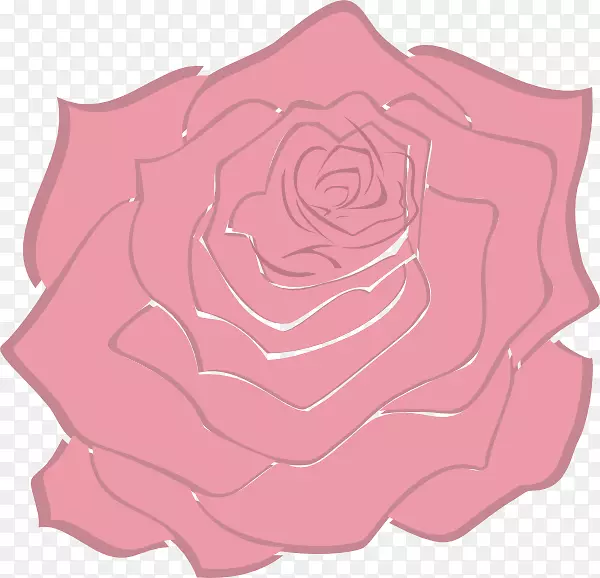 玫瑰粉色剪贴画-粉红色光