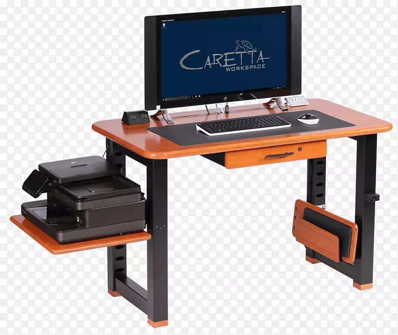 桌上电脑桌家具架-办公桌
