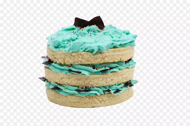 小四糖霜蛋糕玉米饼-生日蛋糕