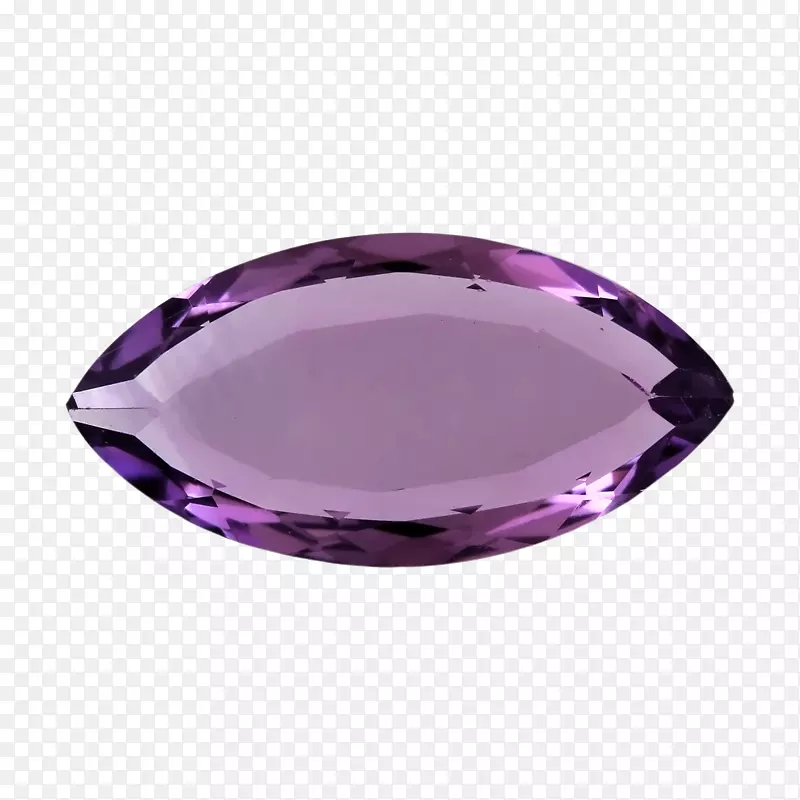 紫水晶宝石小面