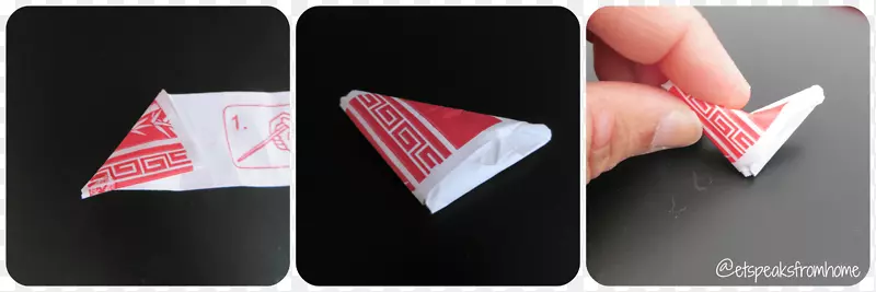 折纸筷子休息筷子手工折纸