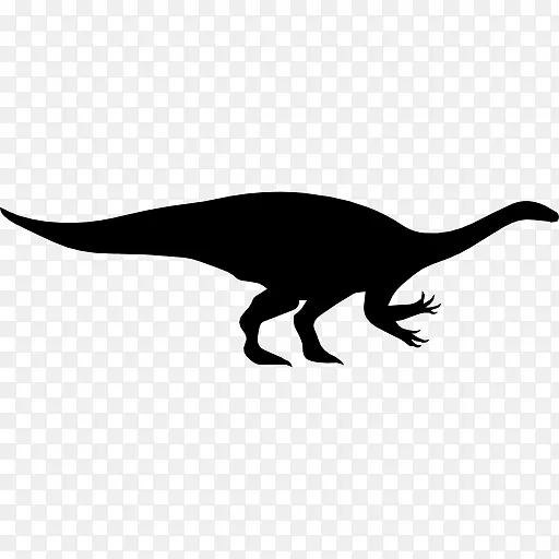 暴龙高原龙恐龙轮廓-恐龙
