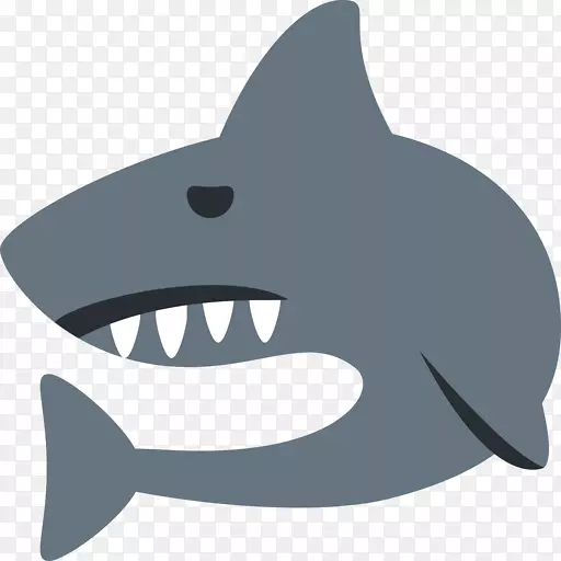 大白鲨表情蛇表情-鲨鱼