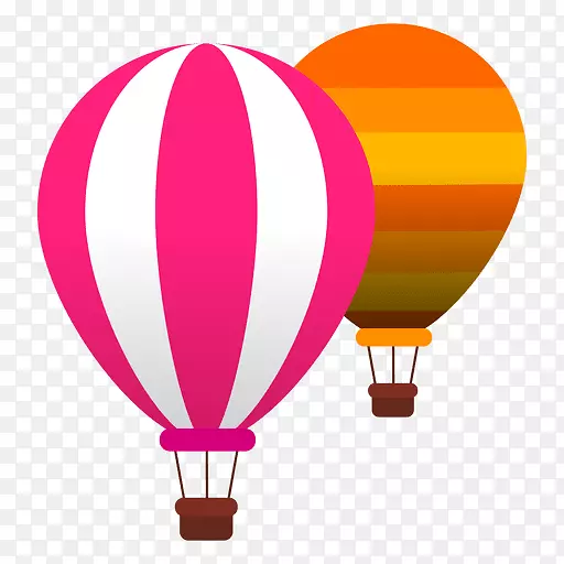热气球飞行-热风