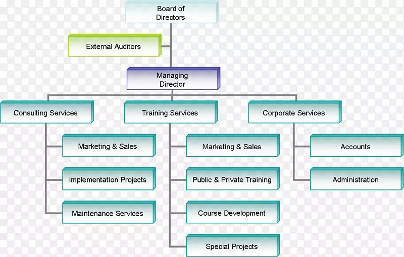 企业组织结构公司-组织结构图