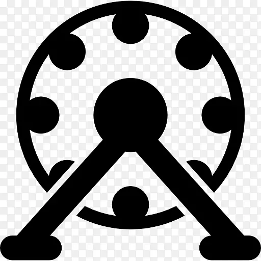 计算机图标业务分析管理封装PostScript-摩天轮