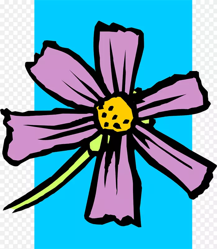 花黄紫蓝花插图