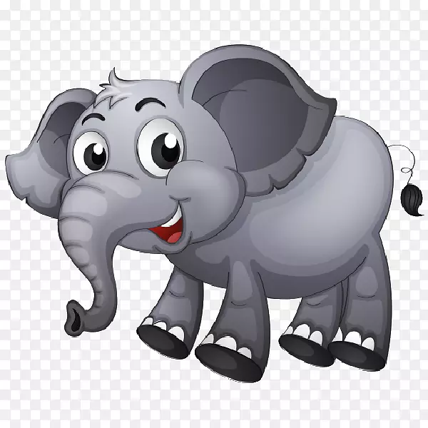 大象版税-免费剪贴画-小象