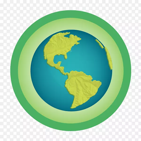技术可汗学院组织公司计算机图标-地球日