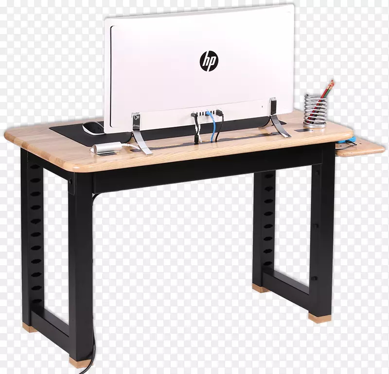 桌上阁楼电脑桌-办公台