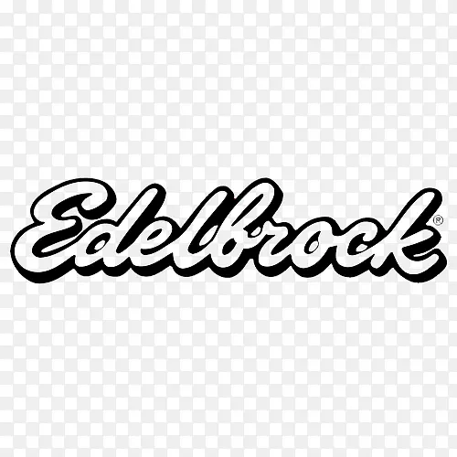 汽车Edelbrock，LLC贴标牌