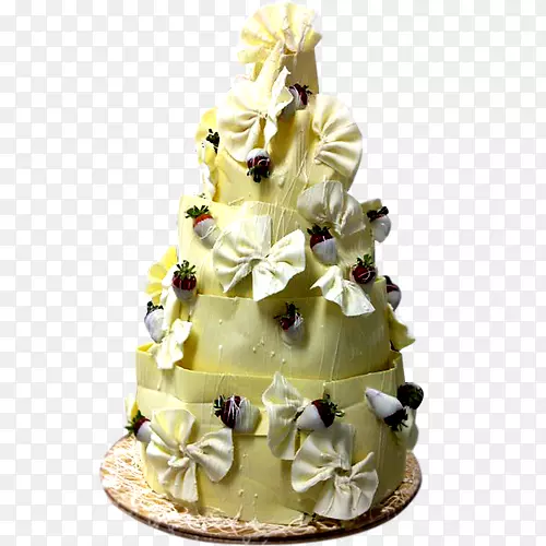 结婚蛋糕，糖霜和糖霜烘焙-婚礼蛋糕