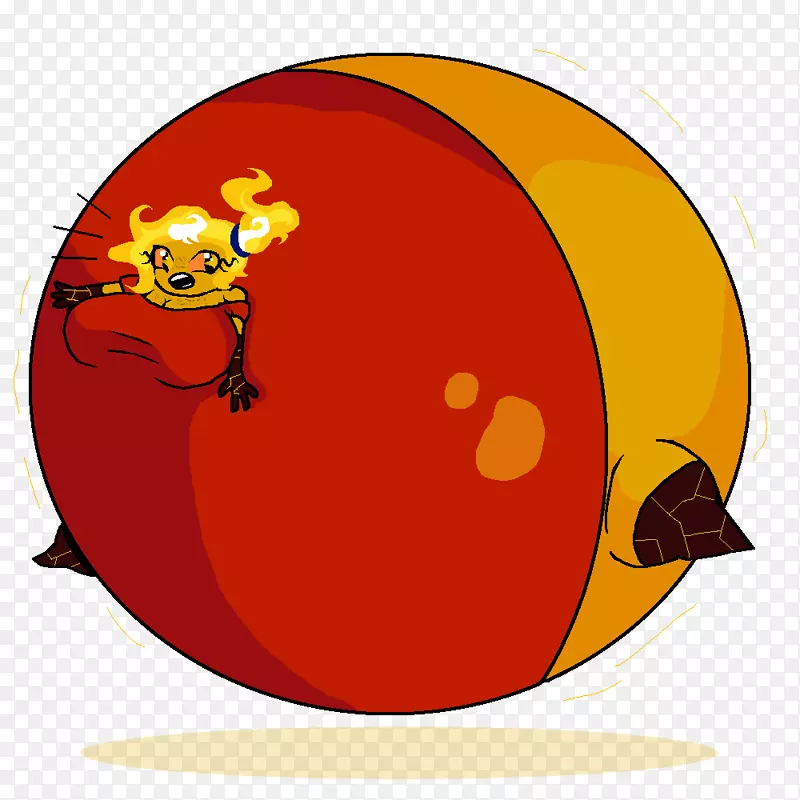 绘画艺术-火球