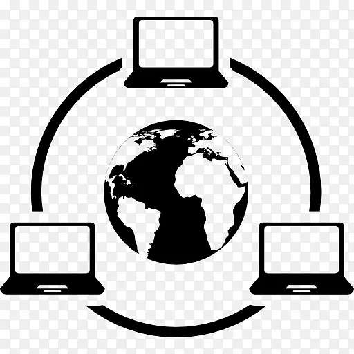 计算机网络计算机图标无线网络internet计算机
