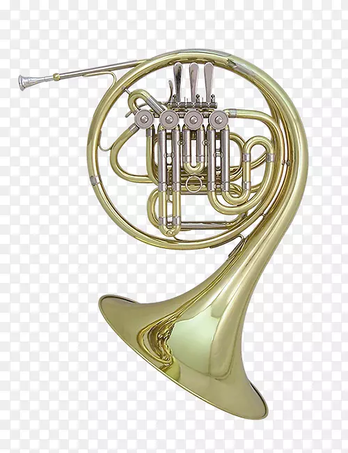 法国圆号琴乐器黄铜乐器
