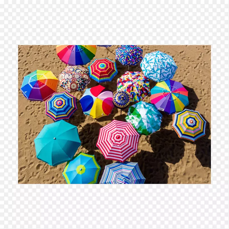 雨伞-海滩咖啡桌-沙滩伞