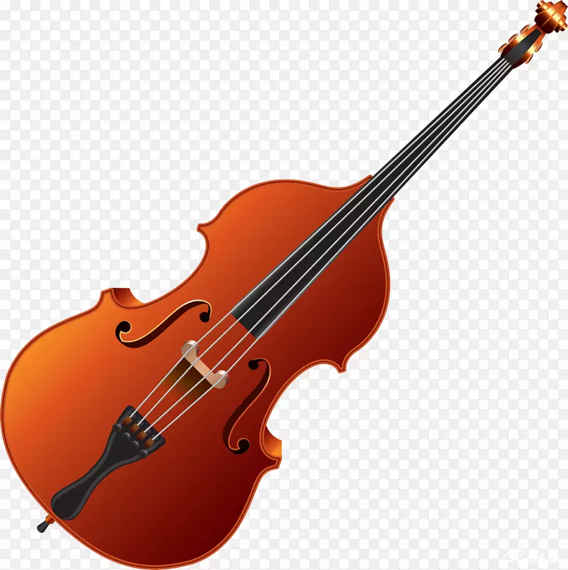 大提琴乐器小提琴低音乐器