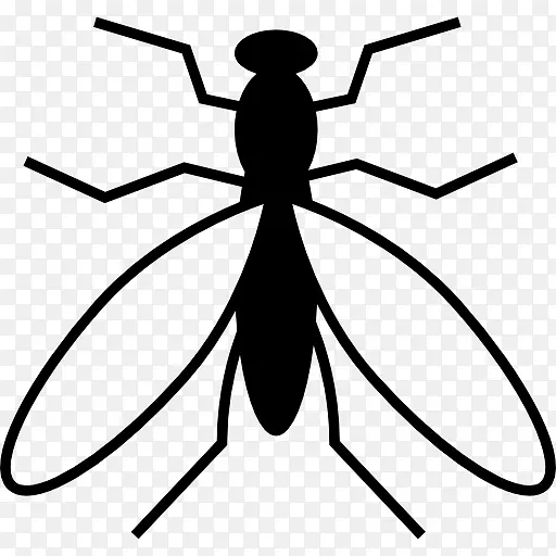 电脑图标-蚊子-昆虫