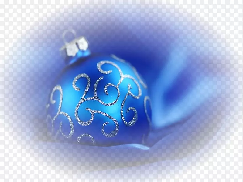 圣诞装饰桌面壁纸蓝色圣诞壁纸-蓝色花环