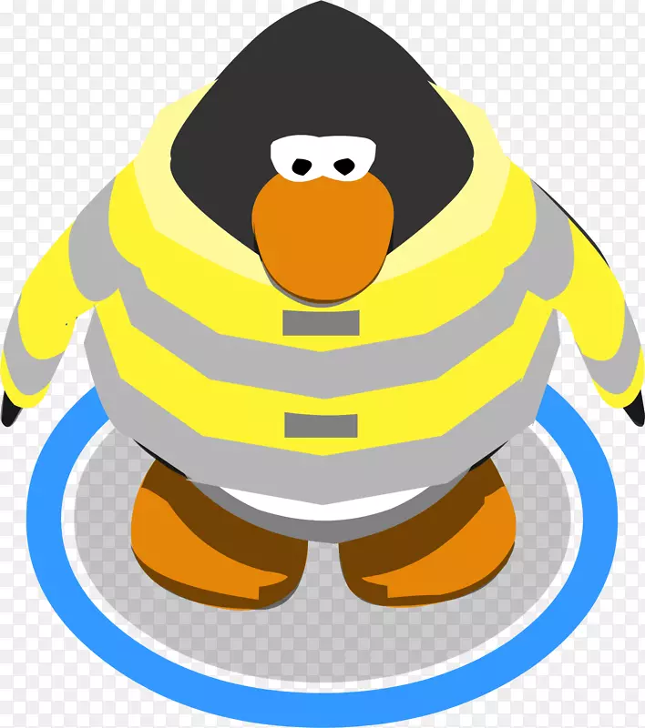 企鹅岛围巾剪贴画俱乐部-消防队员