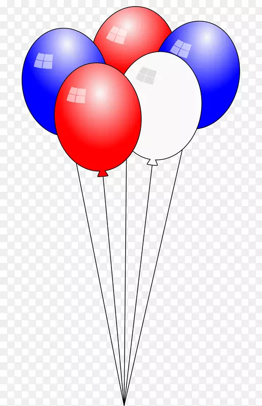 热气球动画电脑图标剪辑艺术气球