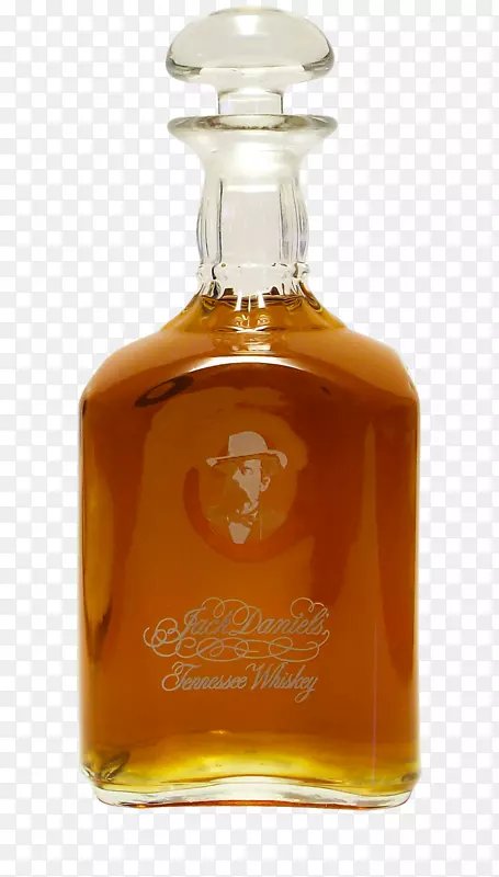 田纳西威士忌蒸馏饮料杰克丹尼尔的瓶子-杰克