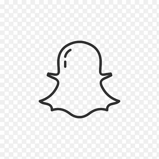 Snapchat社交媒体图标标识-Snapchat