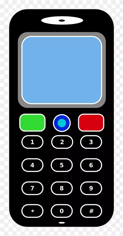 iPhone 4电话剪辑艺术-手机PNG