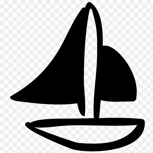 帆船电脑图标帆船和游艇
