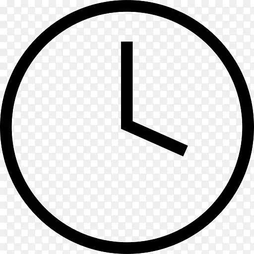 时间计算机图标符号时钟-Vektor