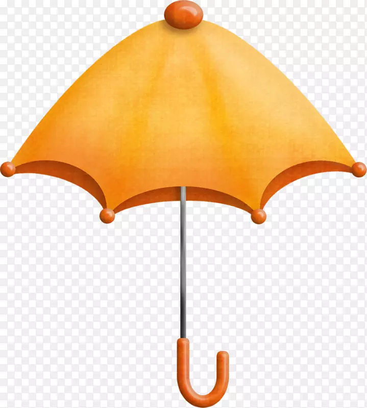 雨伞橙色雨伞
