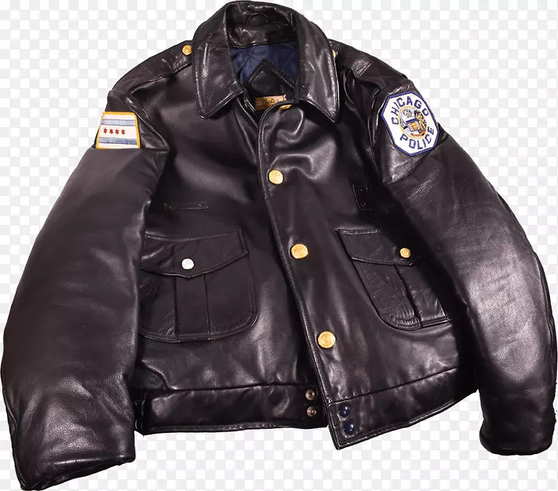 皮夹克服装风衣夹克