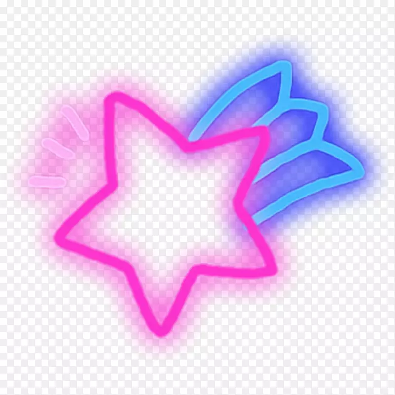 彩色星紫蓝星系-粉红色闪光