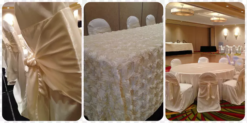 桌布，纺织品，婚纱，亚麻布.桌布