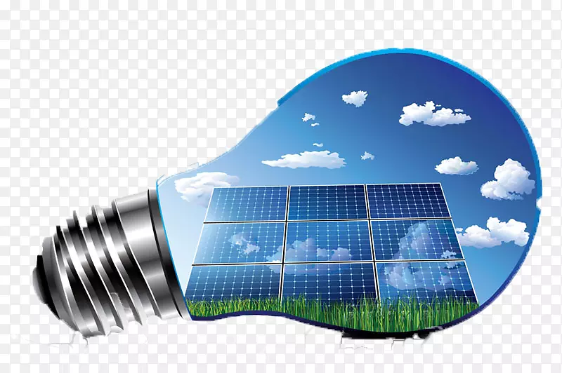 太阳能电池板可再生能源热水