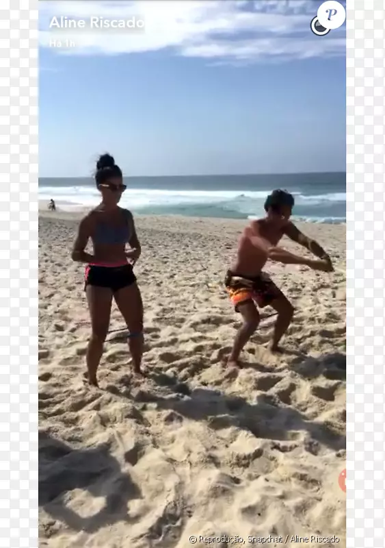里约热内卢海岸海滩公众体育锻炼布拉德皮特