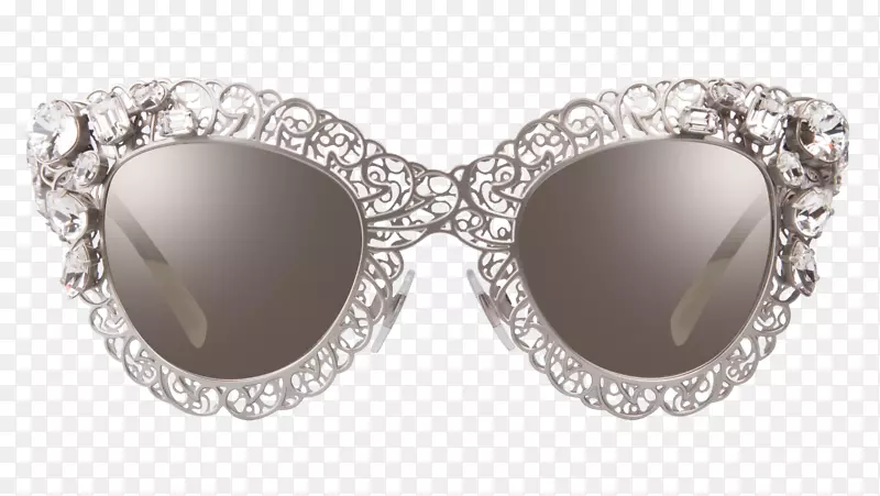 太阳镜眼镜佩带洋娃娃&加班纳丝线-杜嘉班纳&；Gabbana&；Gabbana。