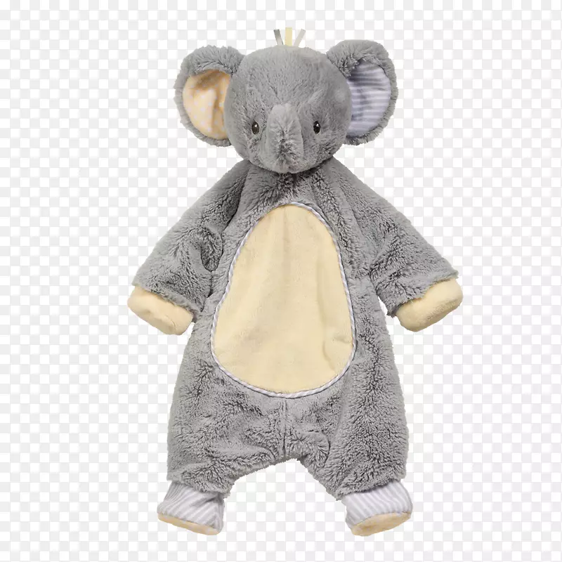 婴儿毛绒动物&可爱的玩具大象幼童-小象