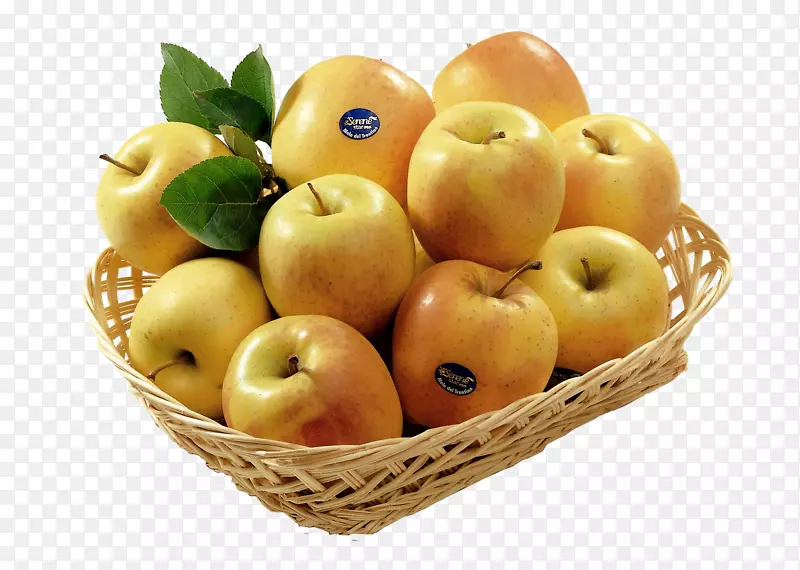 黄金美食苹果水果素食美食-美味