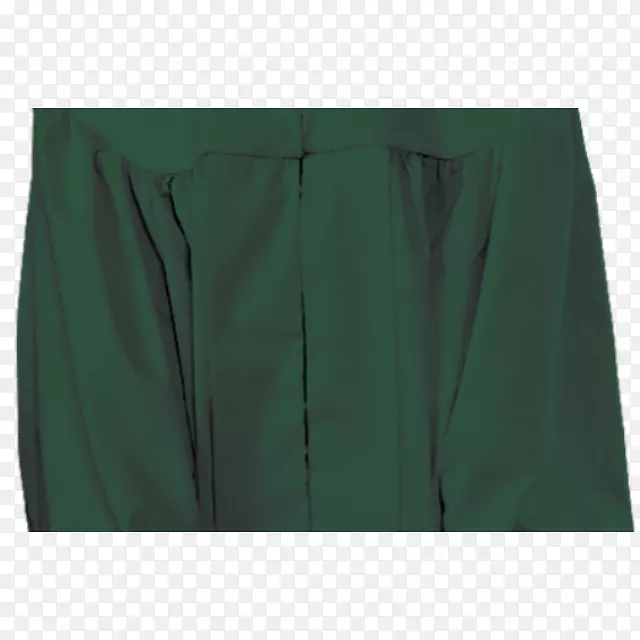 短裤提尔裙青绿色毕业礼服